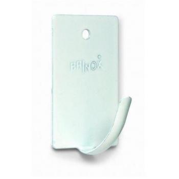 COLGADOR GANCHO LARGO ADHESIVO BLANCO (DISPLAY-3)