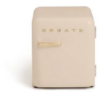 Frigorífico Mini Retro 48L Beige ECO Friendly Diseño Años 50