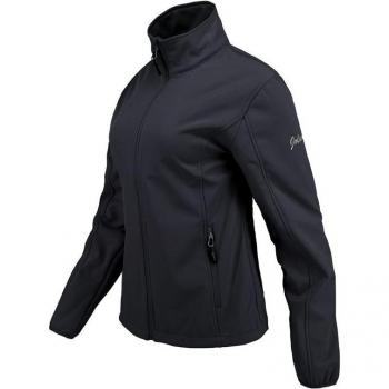 Chaqueta Soft-Shell Negra Joluvi Mengali para Mujer con Forro Polar