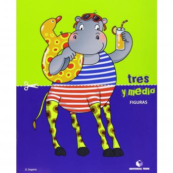 Tres y medio - Cuaderno de figuras - 9788430709779