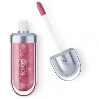 KIKO Milano 3D Hydra Lip Gloss 50 - Edición Limitada, Brillo de Labios Hidratante con Efecto 3D, 6.5ml (Sombra: Sparkling Mauve)