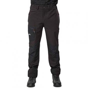 Trespass Passcode - Pantalones de Senderismo elásticos para Hombre, Hombre, Pantalones, MABTTRN20002_BLKM, Negro, M