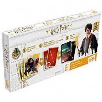 ASS- Tripack Harry Potter Juego de Cartas, Multicolor