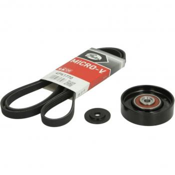 Juego de correas trapeciales poli V Micro-V® Kit GATES K014PK1770