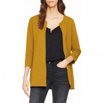 ONLY NOS Onlleco 7/8 Long Cardigan Jrs Noos Chaqueta Punto, Amarillo Chai Tea, Small para Mujer