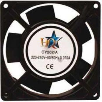 MicroConnect IC-CY 202/A - Ventilador de 92x92x25mm para diversas áreas de aplicación, Color Negro