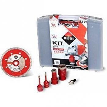 Rubi 68923 Kit Disco TCR y Brocas DRYGRES, Gris