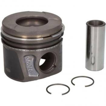 Pistón KOLBENSCHMIDT 41 288 600, diámetro de 87 mm, altura de 66 mm, material de aluminio forjado, diseño para motores diésel y gasolina, compatible con diversas aplicaciones automotr