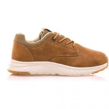Zapatillas deportivas de niño con piso en blanco Mustang Kids