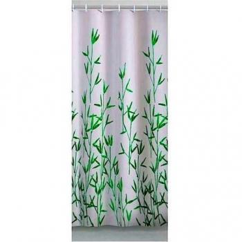 Cortina de Ducha Gedy Eucalipto Verde 120x200 cm Poliéster