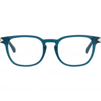 Karun Ranita de Darwin KAUF0184 Men's Eyeglasses Blue Size 51 - Frame Only, Free Lenses, HSA/FSA Insurance, Blue Light Block Available