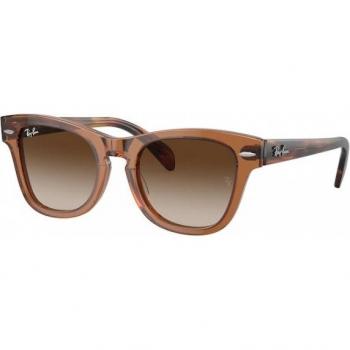 Ray-Ban RJ9707S Kids 712713 Child Square Brown Sunglasses