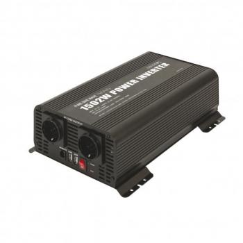Convertidor de corriente 12V / 230V 1500W Seno Puro con Control Remoto - PSW1502W