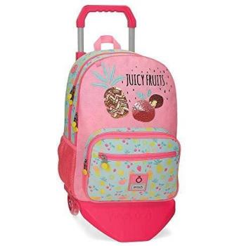Enso Juicy Fruits Mochila Doble Compartimento con Carro Multicolor 32x44x13 cms Poliéster 23.94L