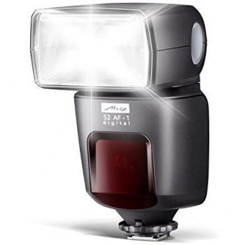 Metz Mecablitz 52 AF-1 Digital - Flash con Zapata para Pentax, Negro