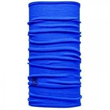 Buff Slim Fit Merino Wool- Braga de cabeza para niño, color azul cobalt, talla 22.5 cm
