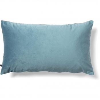 Kave Home Funda cojín Lita 30x50 cm, Turquesa