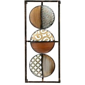 Boltze - Decoración de Pared, 69 cm, Metal, Color marrón, Cobre y Oro
