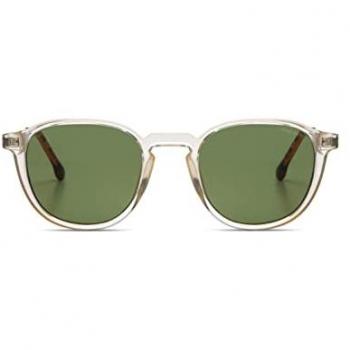 KOMONO Liam Prosecco Unisex Oval Bio Nylon Sunglasses with UV Protection and Scratch-Resistant Lenses