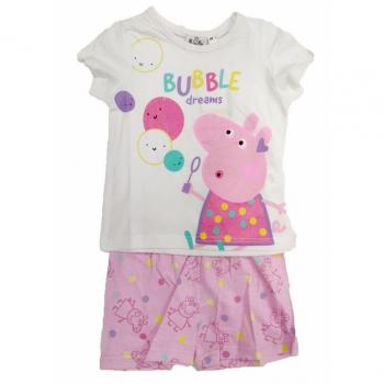 Pijama Sun City Blanco Peppa Pig 3 años