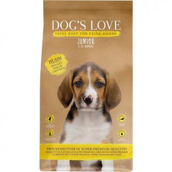 Dog's Love Junior Chicken Dog Food - 4 kg (2 Pack of 2 kg)