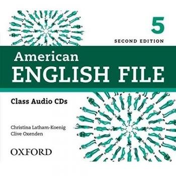American English File 2nd Edition 5. Class Audio CD
