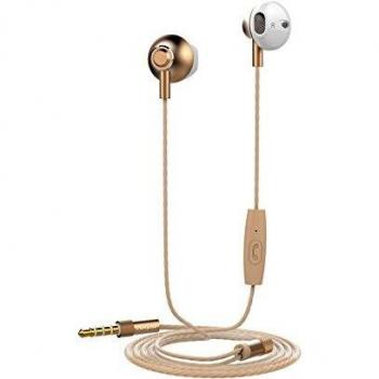 Auriculares Estéreo Muvit M1B con Conector Jack 3.5mm y Acabado en Oro