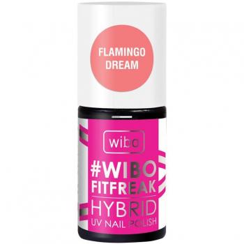 Esmalte de Uñas Híbrido - Fitfreak - Wibo - nr 1 Flamingo Dream