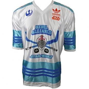 Adidas Originals Star Wars Luke Skywalker - Camiseta de hockey sobre hielo, talla grande