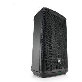 JBL EON712 Altavoz Activo de 12 con Bluetooth y Mezclador de 3 Canales (650 W) - Bundle con Funda Negra