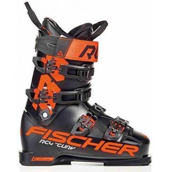 Fischer RC4 The Curv 130 PBV Botas de esquí, Unisex Adulto, Negro, 27,5