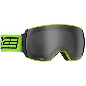 Salice 605DARWF - Máscara de esquí SR + Lente Sonar Lime Doble antivaho Rainbow Negro Unisex Adulto Descripción de la Montura: Lima, única