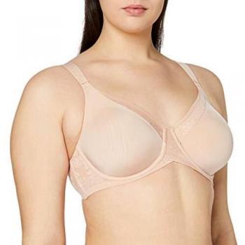 Sujetador Perfect Shape con Aro en Negro y Cobertura Total E 80 para Mujer