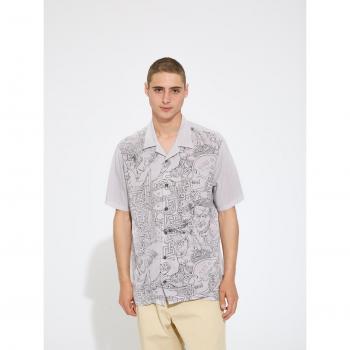 Camisa Volcom Fa Ed Merlin Murray Ss - PRINT