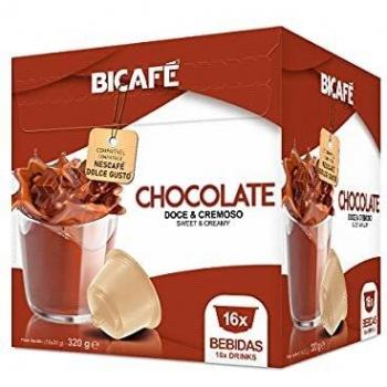 BICAFÉ - Cápsulas Chocolate Compatibles Dolce Gusto