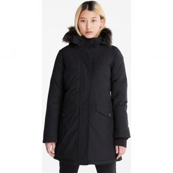 Parka de mujer impermeable Timberland con capucha - Negro - XXL
