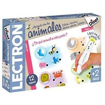 Diset - Lectron Baby animales, Juego educativo a partir de 2 años
