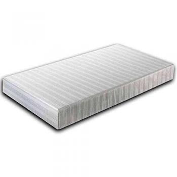 Casatex Protector de colchón/Cubre colchón en Pur Algodon Rayado, con 4 Esquinas Elásticas, Funda Transpirable, para Cama matrimonial