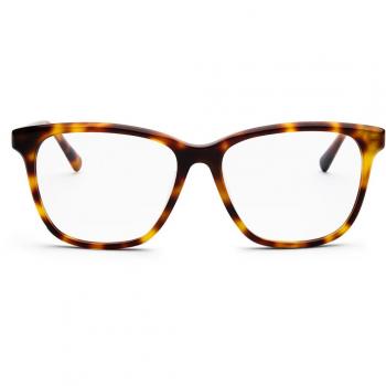 Messy Weekend CHARLIE OPTICS Tortoise Men's Eyeglasses with Blue-Light Block, Tortoiseshell Frame, Size 53 - Frame Only or Free Lenses Available - HSA/FSA Insurance Eligible