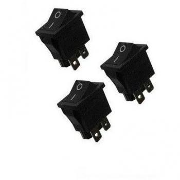 Interruptor Empotrado Negro 230V EDM 45042