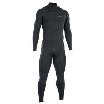 Ion Element 3/2 Front Neopreno negro, Traje de Neopreno con Cremallera en el Pecho y Mangas Largas, 3/2 mm, ION Element 3/2 Chest Zip Full Suit