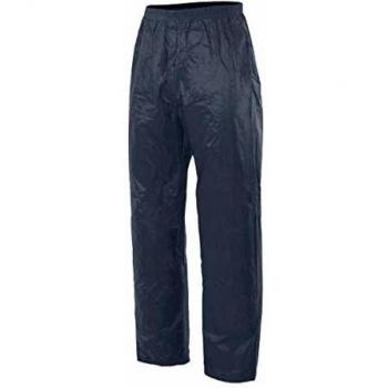 Pantalón de Lluvia 100% Poliéster Recubierto de PVC 180 gr/m2 - Azul Marino - Serie 188