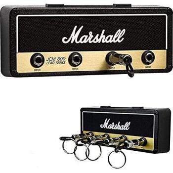 Llavero Montado en la Pared, MYSHELL Llavero JCM800 Gancho Para Amplificador de Guitarra Montaje en Pared Artículos Para el Hogar, con 4 Llaveros de Enchufe