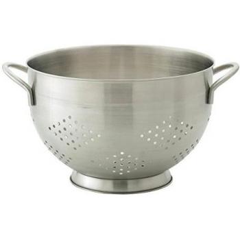 Harold Import 5-Quart Stainless Steel Colander Drainer Strainer New