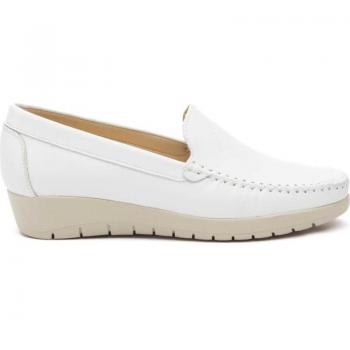 Mocasines de Mujer LA VIDA ROSA BLANCO
