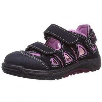 Ricosta Bizz - sandalias cerradas de material sintético niña, color azul, talla 29