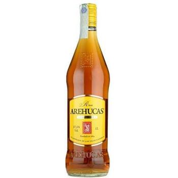 AREHUCAS Ron Carta Oro - 1000 ml, Botella