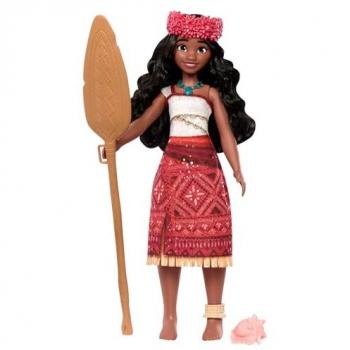 Muñeca Disney Princesa Vaiana 2 Musical con Atuendo Característico y Accesorios, Canta en Cuatro Idiomas