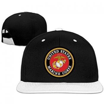 USMC Marines Army Gorra de béisbol Cool hip hop sombrero rojo