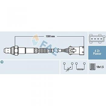 FAE Sonda Lambda 77241 para PSA FIAT